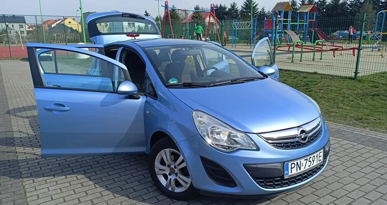 Opel Corsa cena 24777 przebieg: 67864, rok produkcji 2013 z Konin małe 529